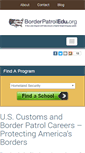 Mobile Screenshot of borderpatroledu.org